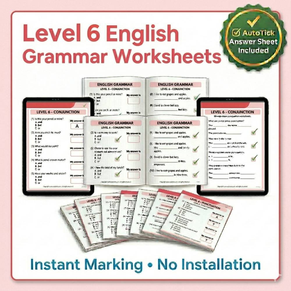 Level_6_English_Grammar_Worsheet